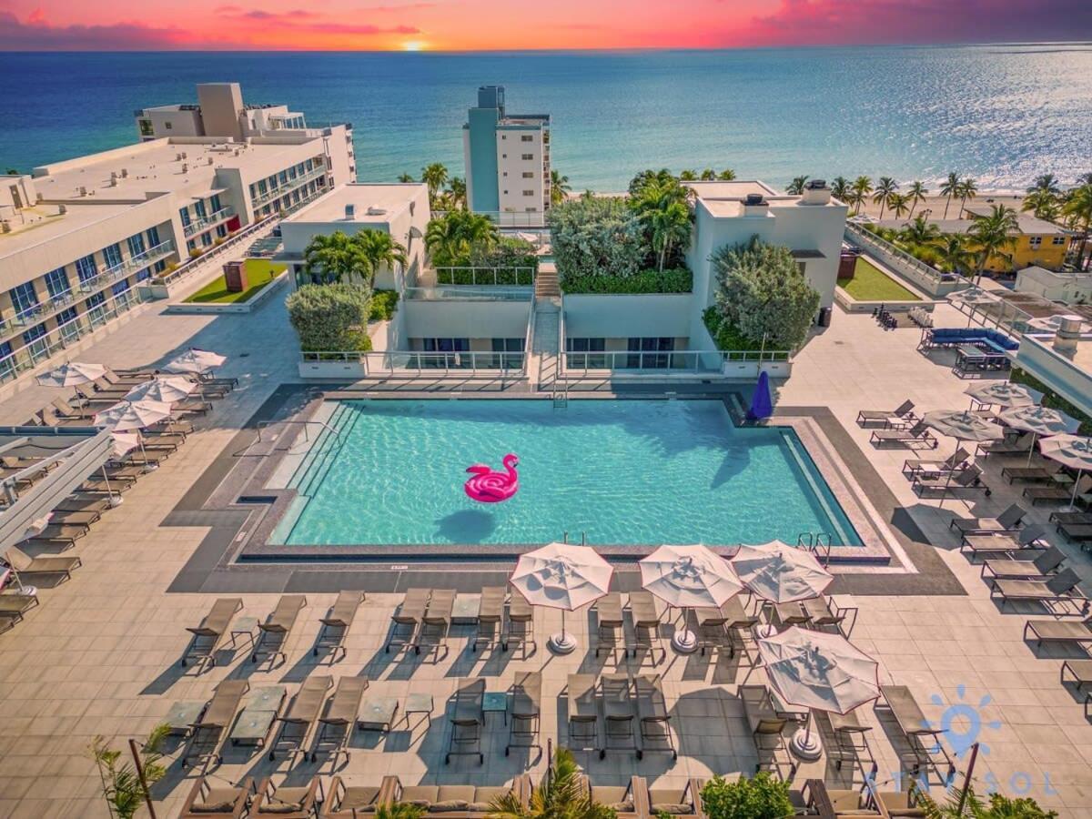 Beachfront Resort - Hot Tub & Pool- Near Beach هوليوود المظهر الخارجي الصورة